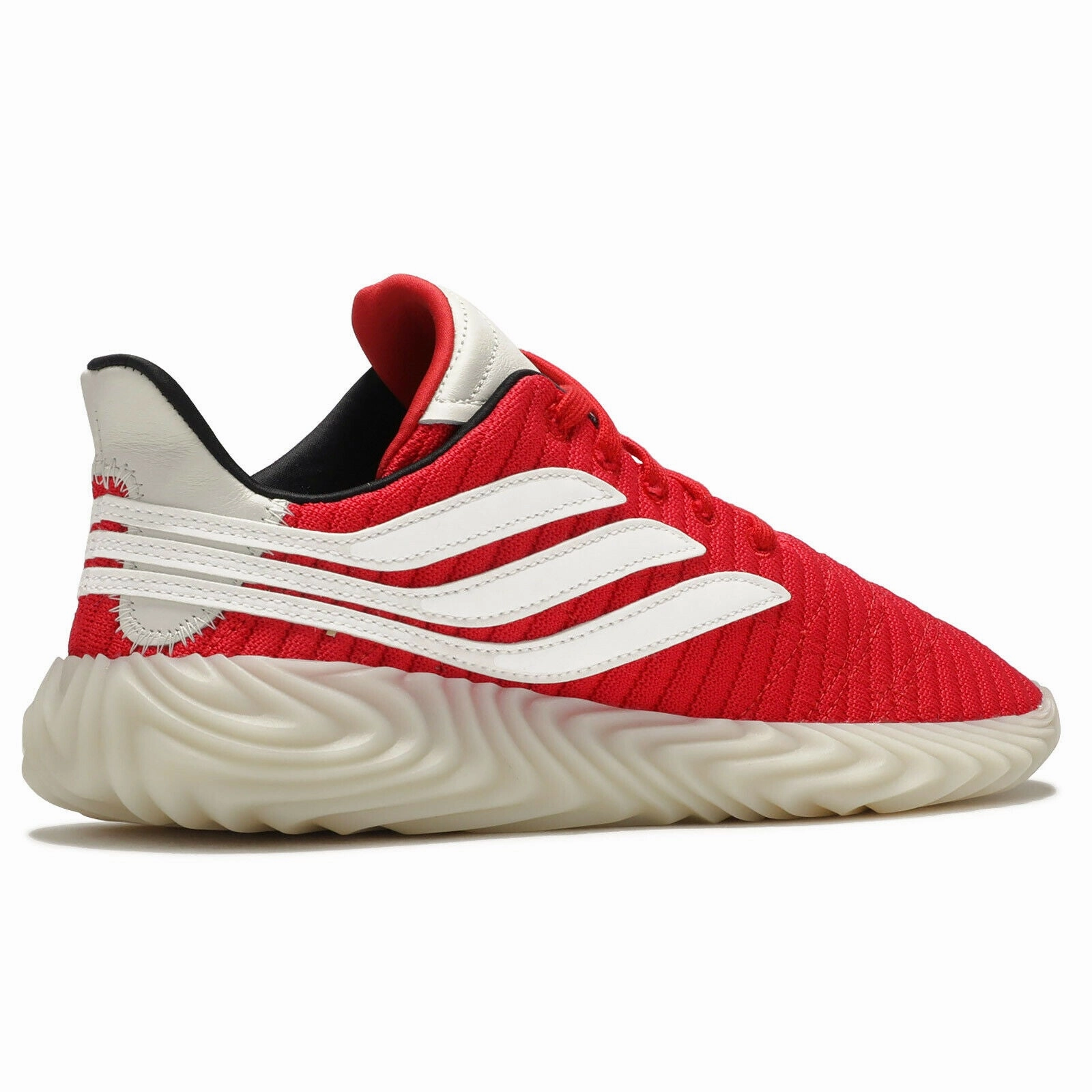Adidas Men's SOBAKOV Athletic Sneakers, Scarlet/White