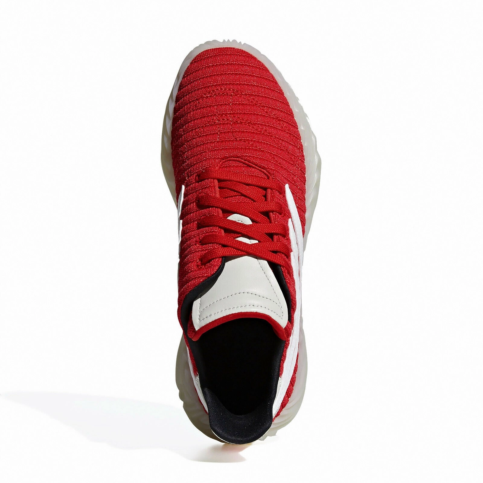 Adidas Men's SOBAKOV Athletic Sneakers, Scarlet/White