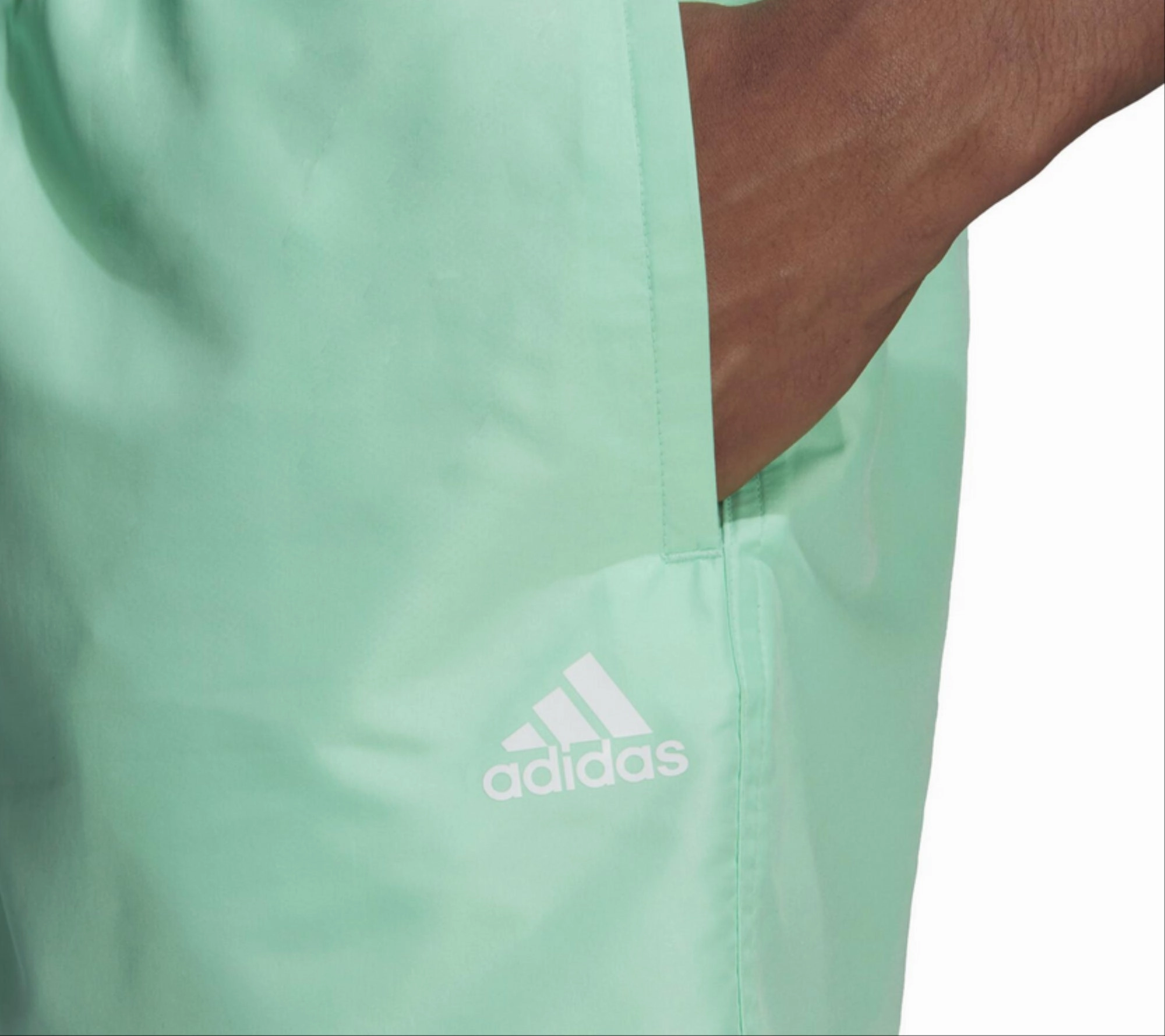 Adidas Men's Solid Swim Shorts, Color Options