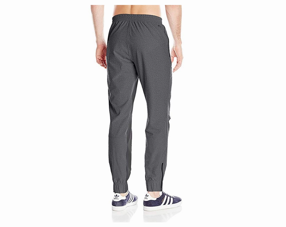 Adidas Men's Standard 1 Tech Jogger Pant, Heathered Black