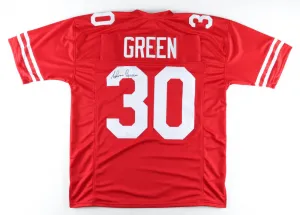 Ahman Green Signed Nebraska Cornhuskers Jersey (JSA COA) Green Bay Packers R.B.