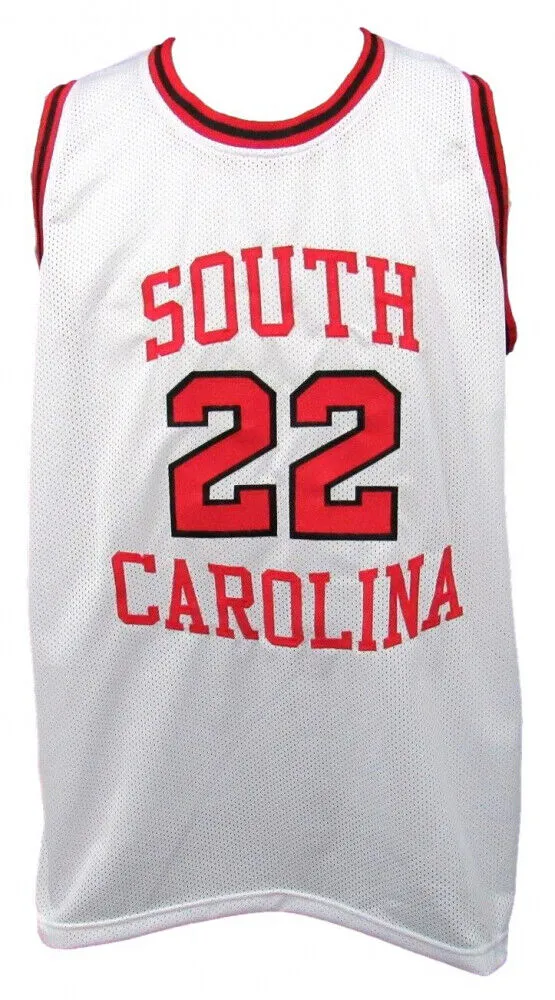 Alex English Signed South Carolina Gamecocks Jersey (JSA COA) Denver Nuggets HOF