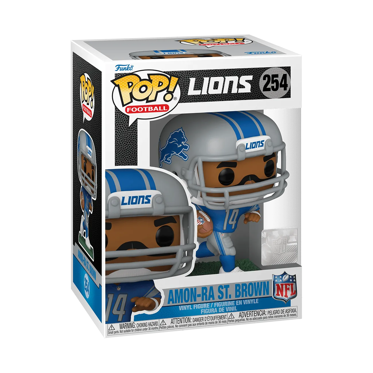 Amon-Ra St Brown Detroit Lions Funko NFL Pop Vinyl Figure - 254