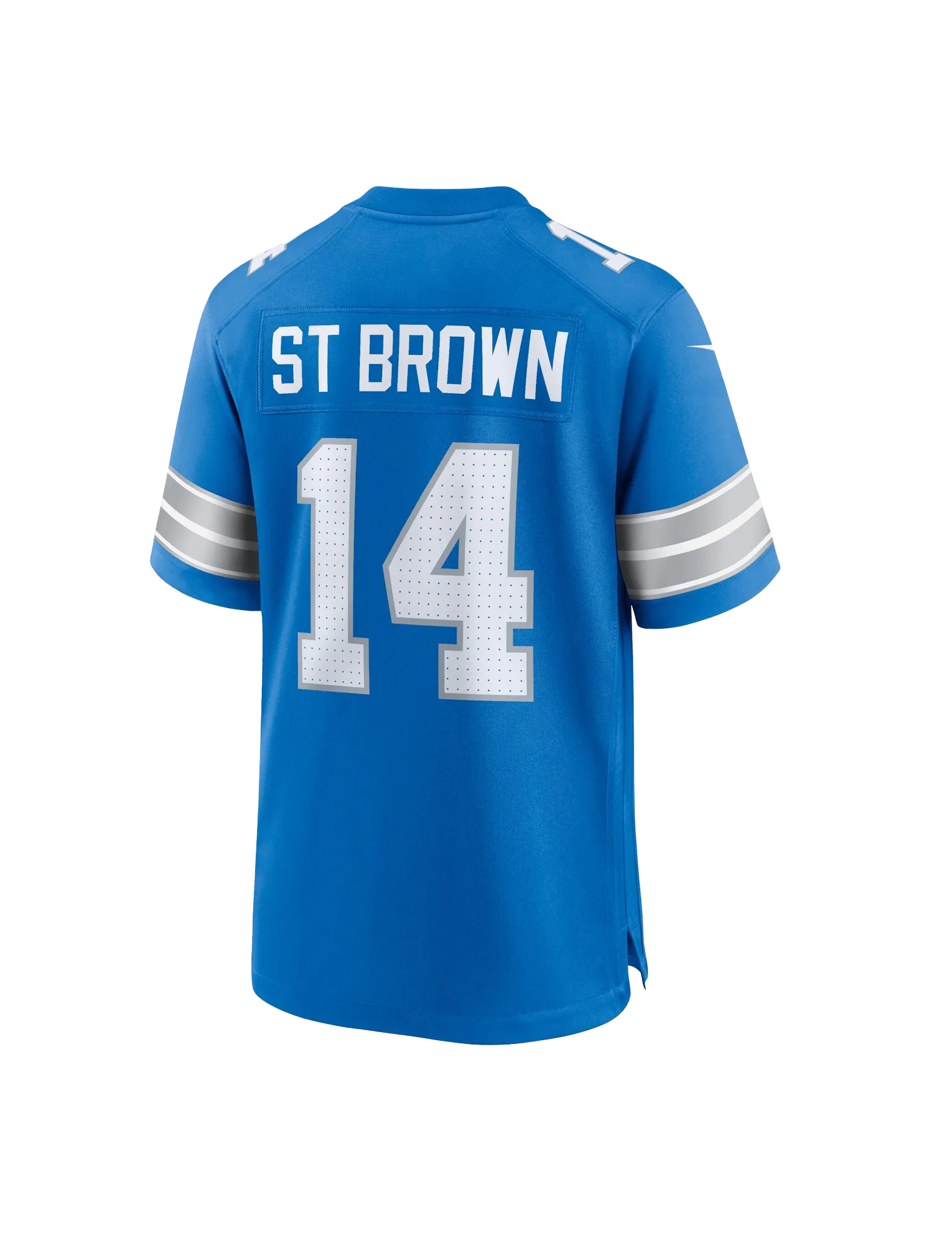 Amon-Ra St Brown Detroit Lions Nike NFL Game Jersey - Blue