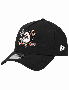 Anaheim Ducks New Era NHL Team 9FORTY A-Frame Snapback Hat - Black