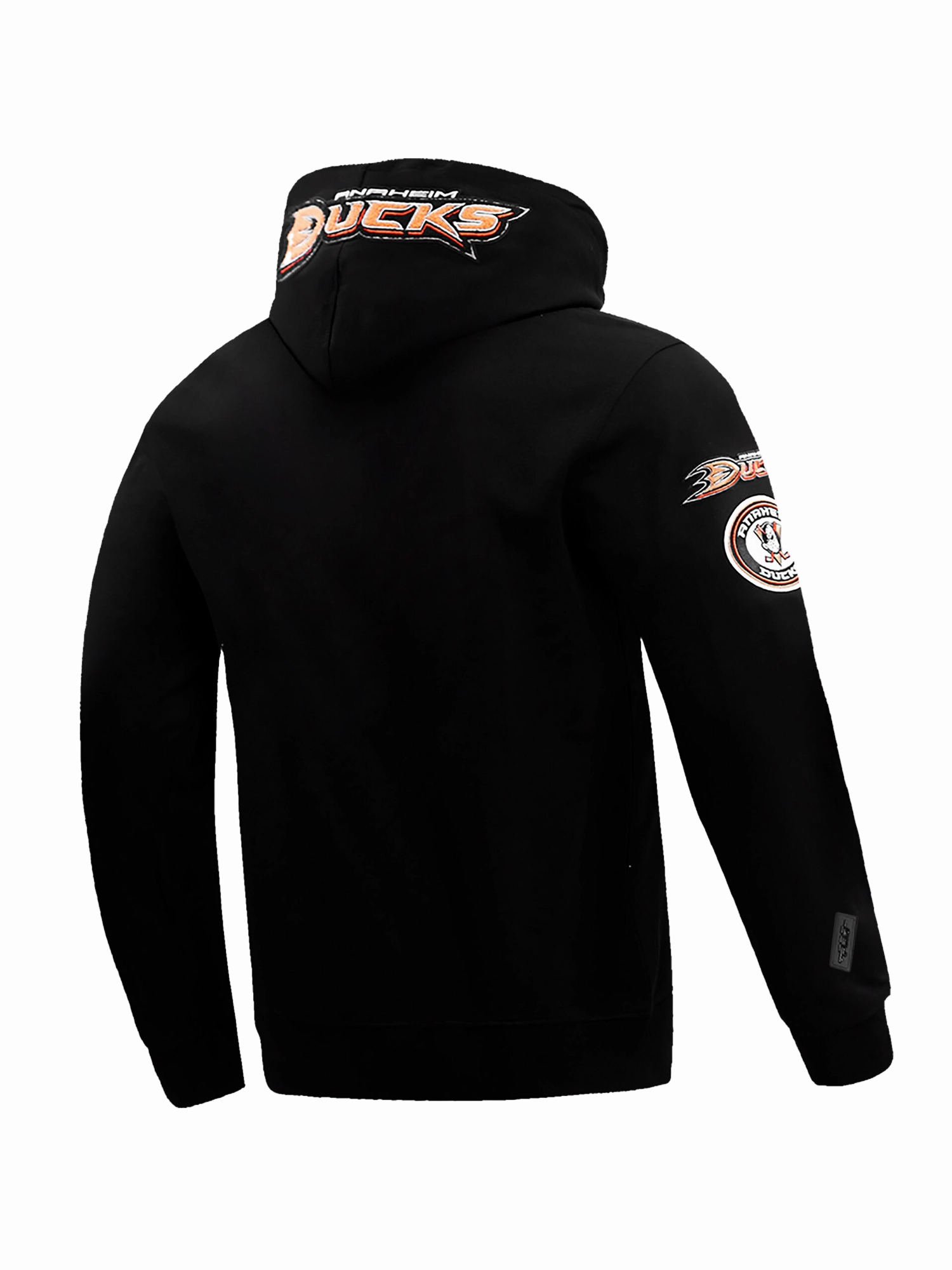 Anaheim Ducks Pro Standard NHL Team Chenille Hoodie Jumper - Black