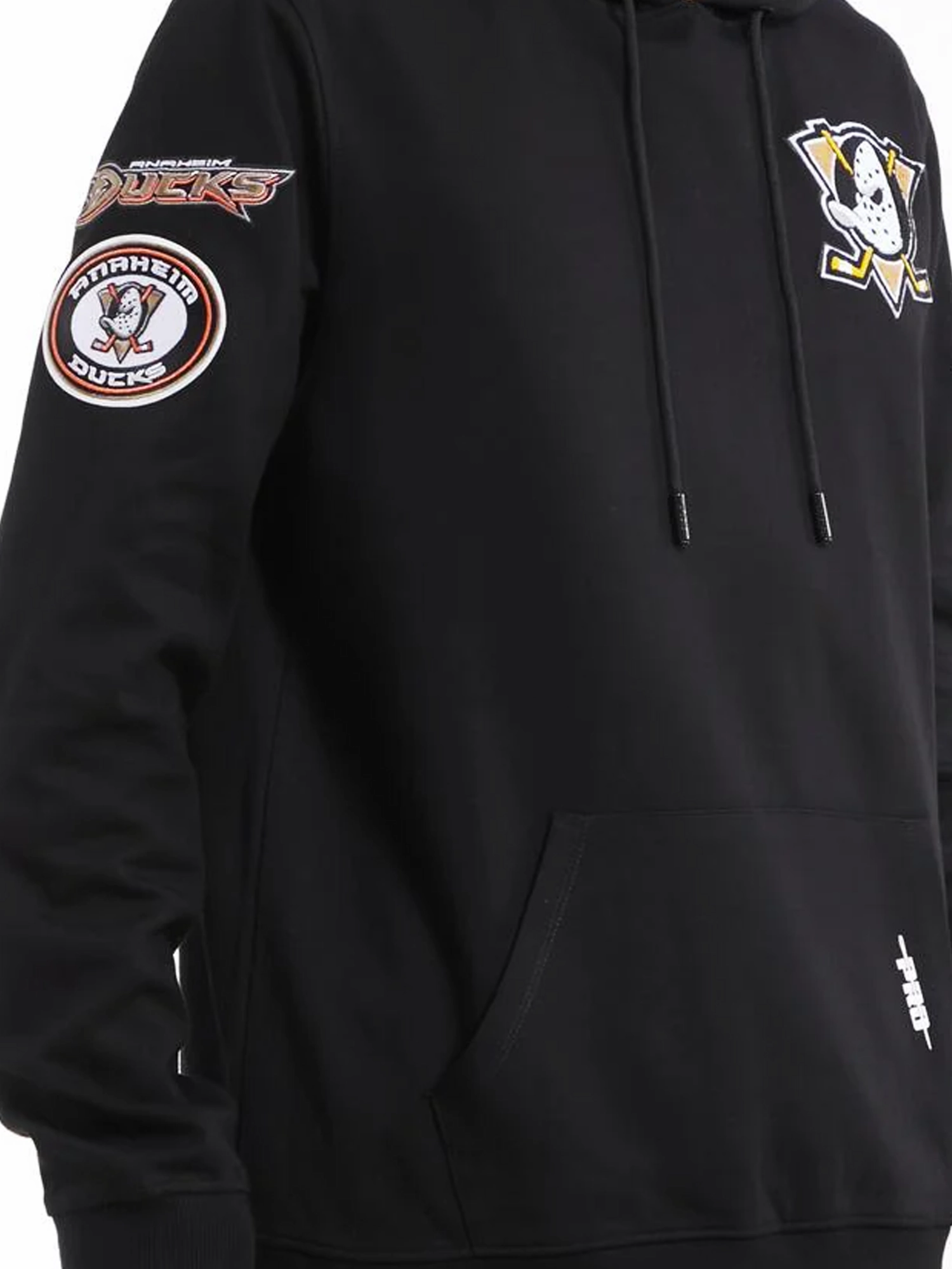 Anaheim Ducks Pro Standard NHL Team Chenille Hoodie Jumper - Black