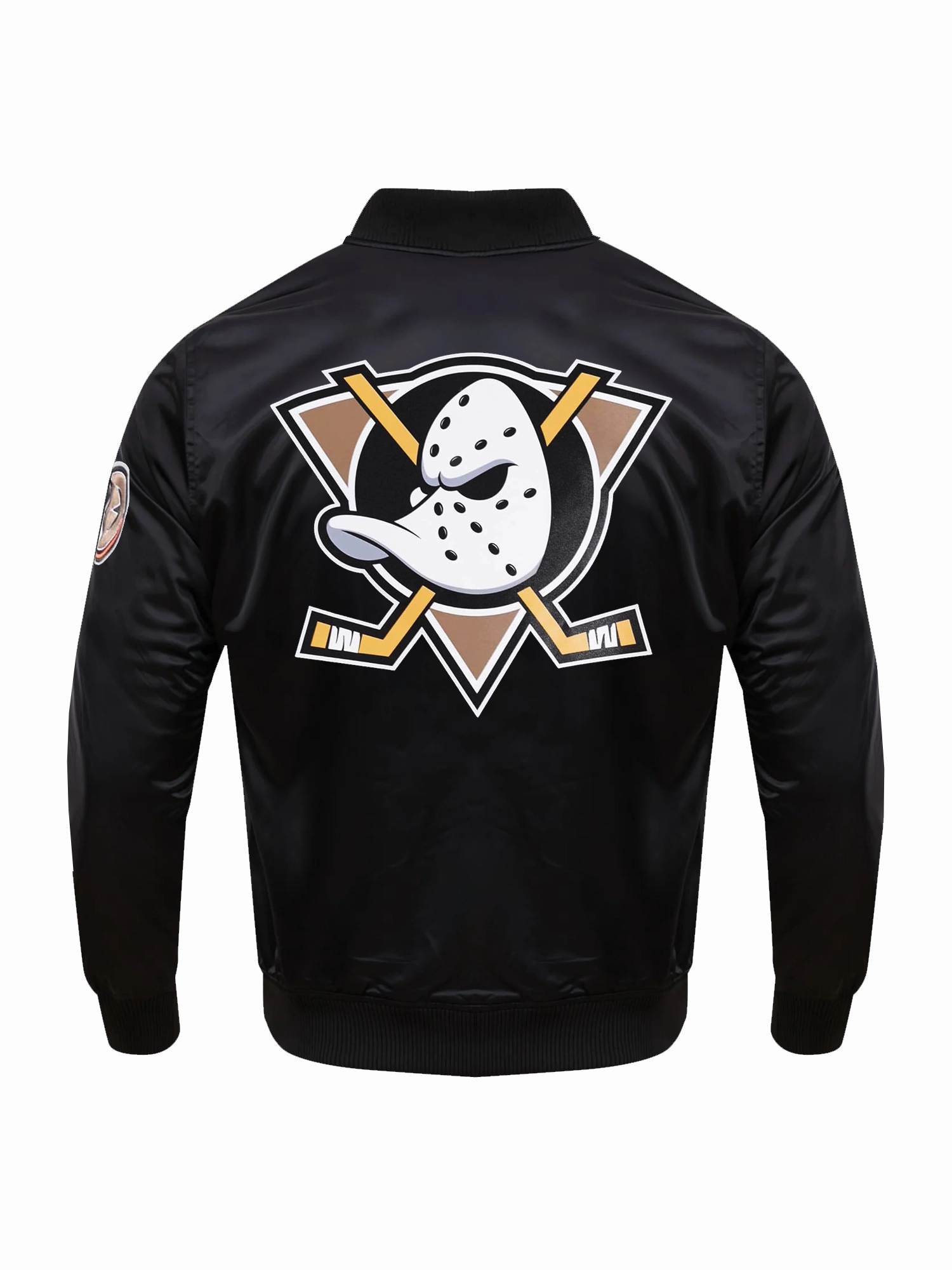 Anaheim Ducks Pro Standard NHL Team Classic Satin Button Jacket - Black