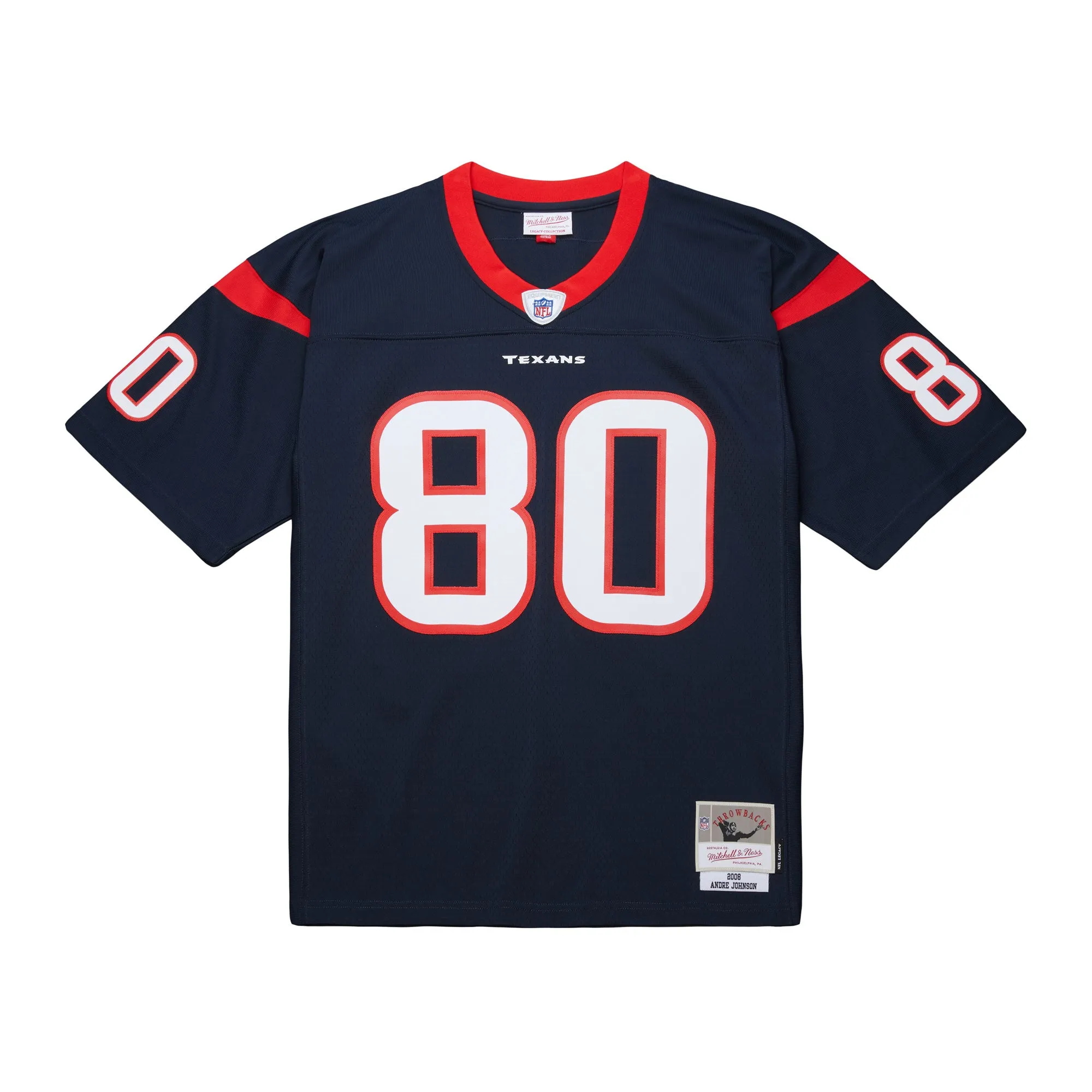 Andre Johnson Houston Texans Mitchell & Ness NFL 2008 Legacy Jersey - Navy