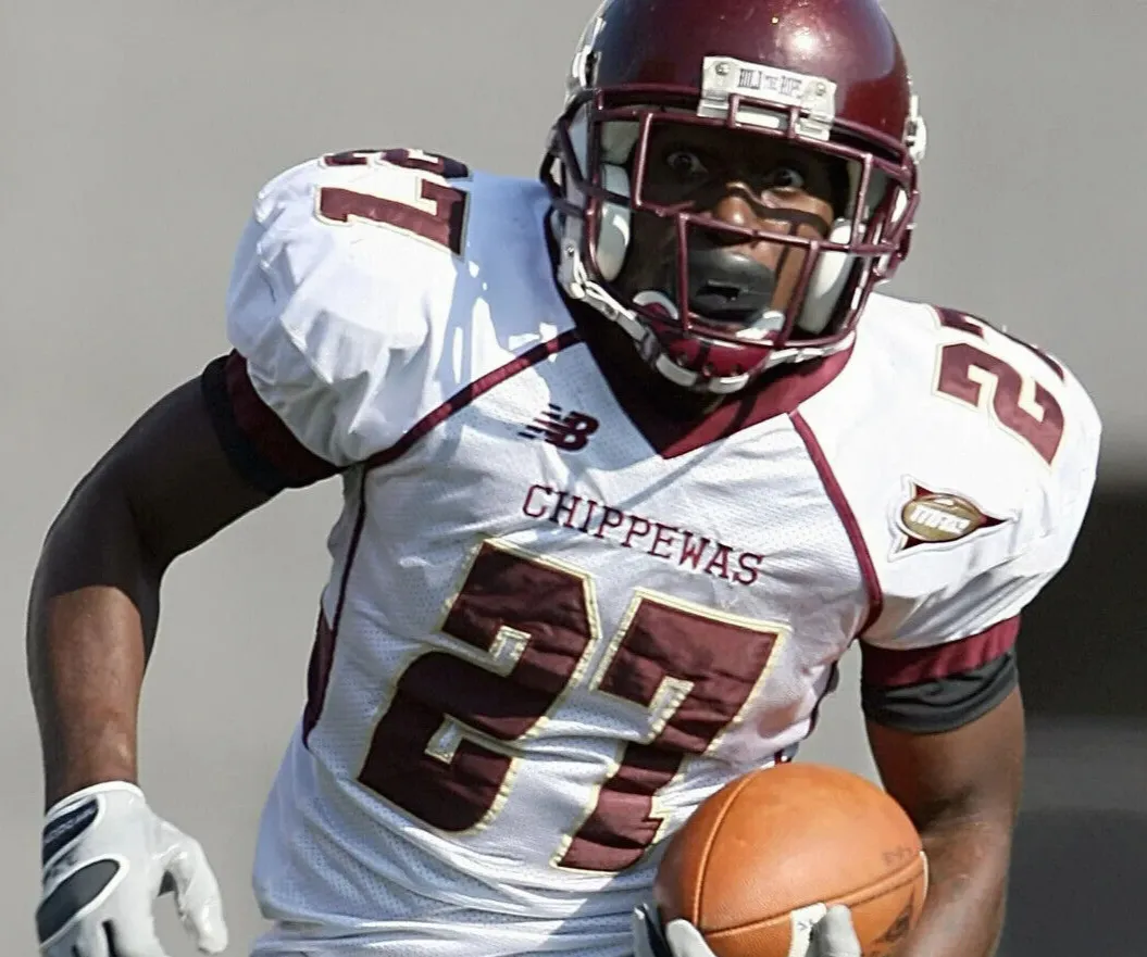 Antonio Brown Signed Central Michigan Chippewas Jersey (Beckett) Seelers W.R.