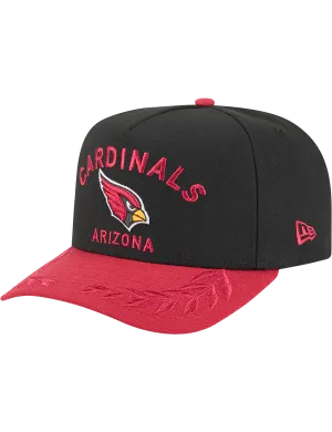 Arizona Cardinals New Era NFL 25 Draft Pre-Curved 9FIFTY A-Frame Snapback Hat - Black