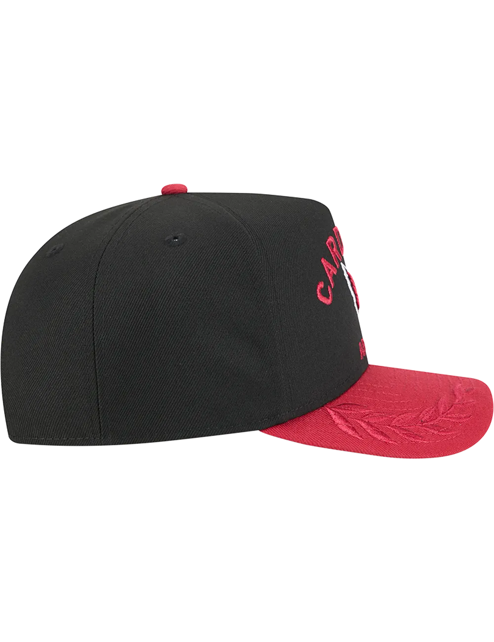 Arizona Cardinals New Era NFL 25 Draft Pre-Curved 9FIFTY A-Frame Snapback Hat - Black