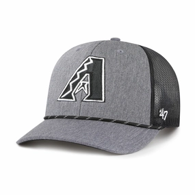 ARIZONA DIAMONDBACKS CARBON ROPE '47 TRUCKER