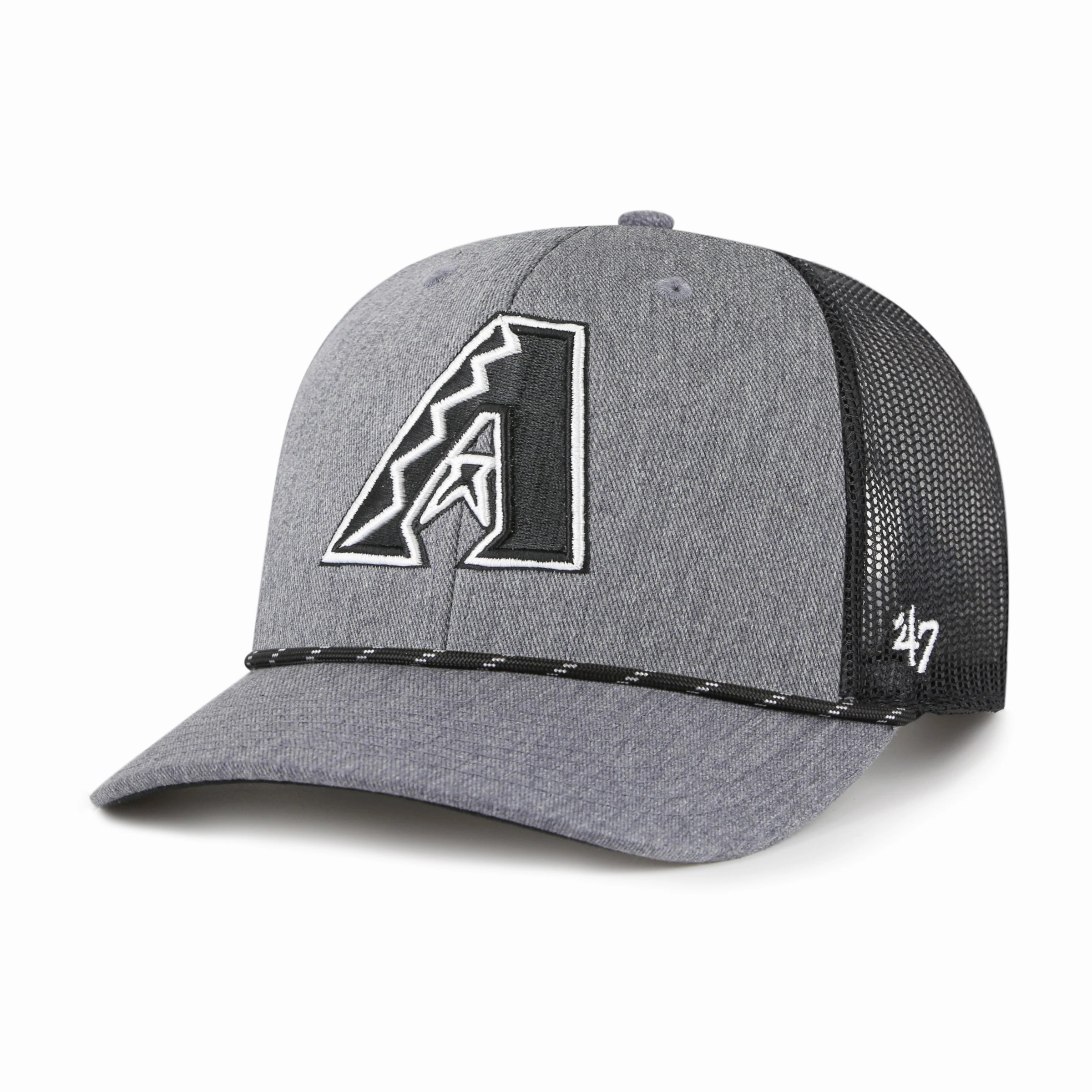 ARIZONA DIAMONDBACKS CARBON ROPE '47 TRUCKER