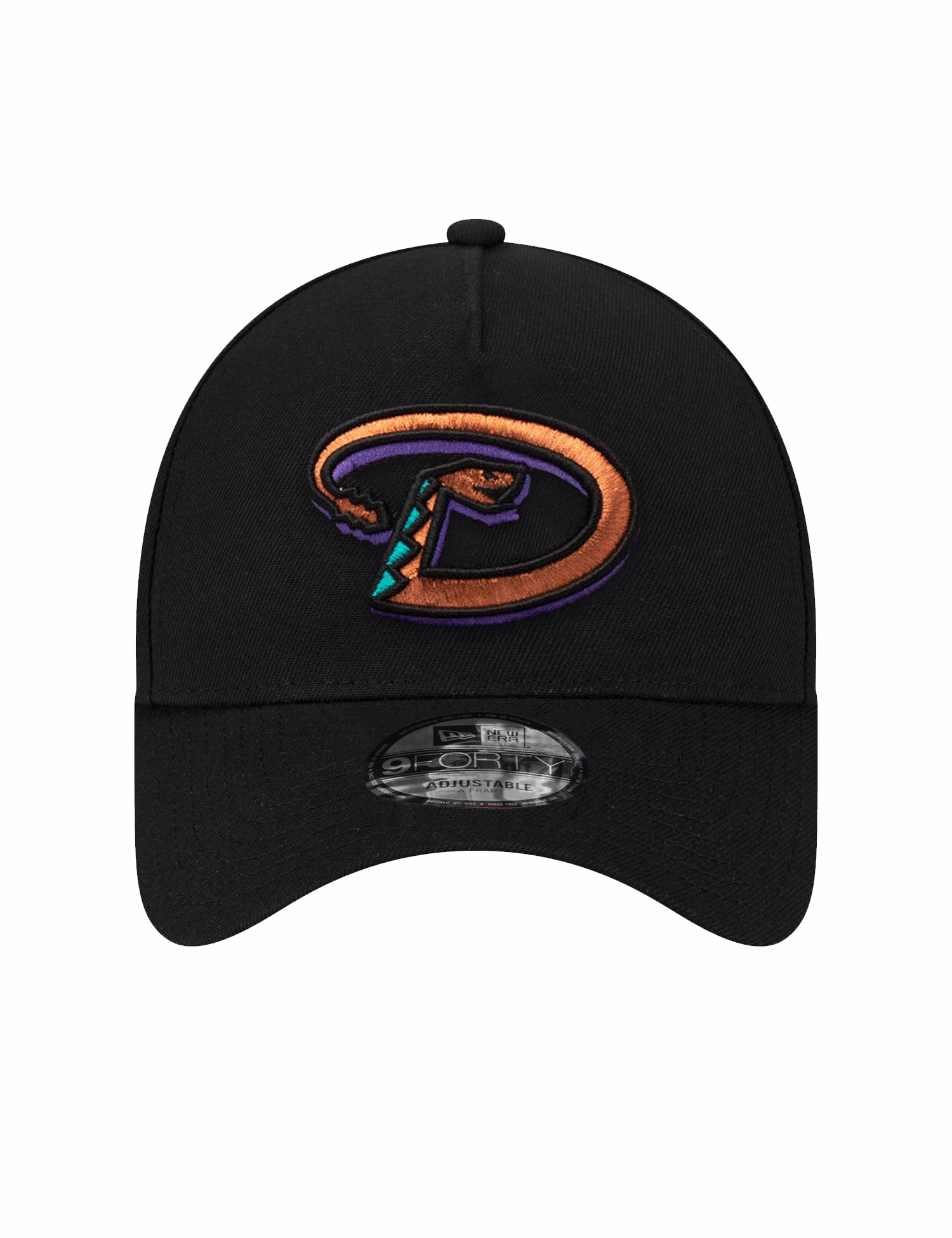 Arizona Diamondbacks New Era MLB 01 WS 9FORTY A-Frame Snapback Hat - Black