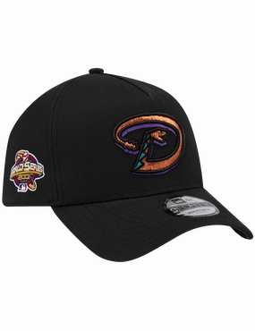 Arizona Diamondbacks New Era MLB 01 WS 9FORTY A-Frame Snapback Hat - Black