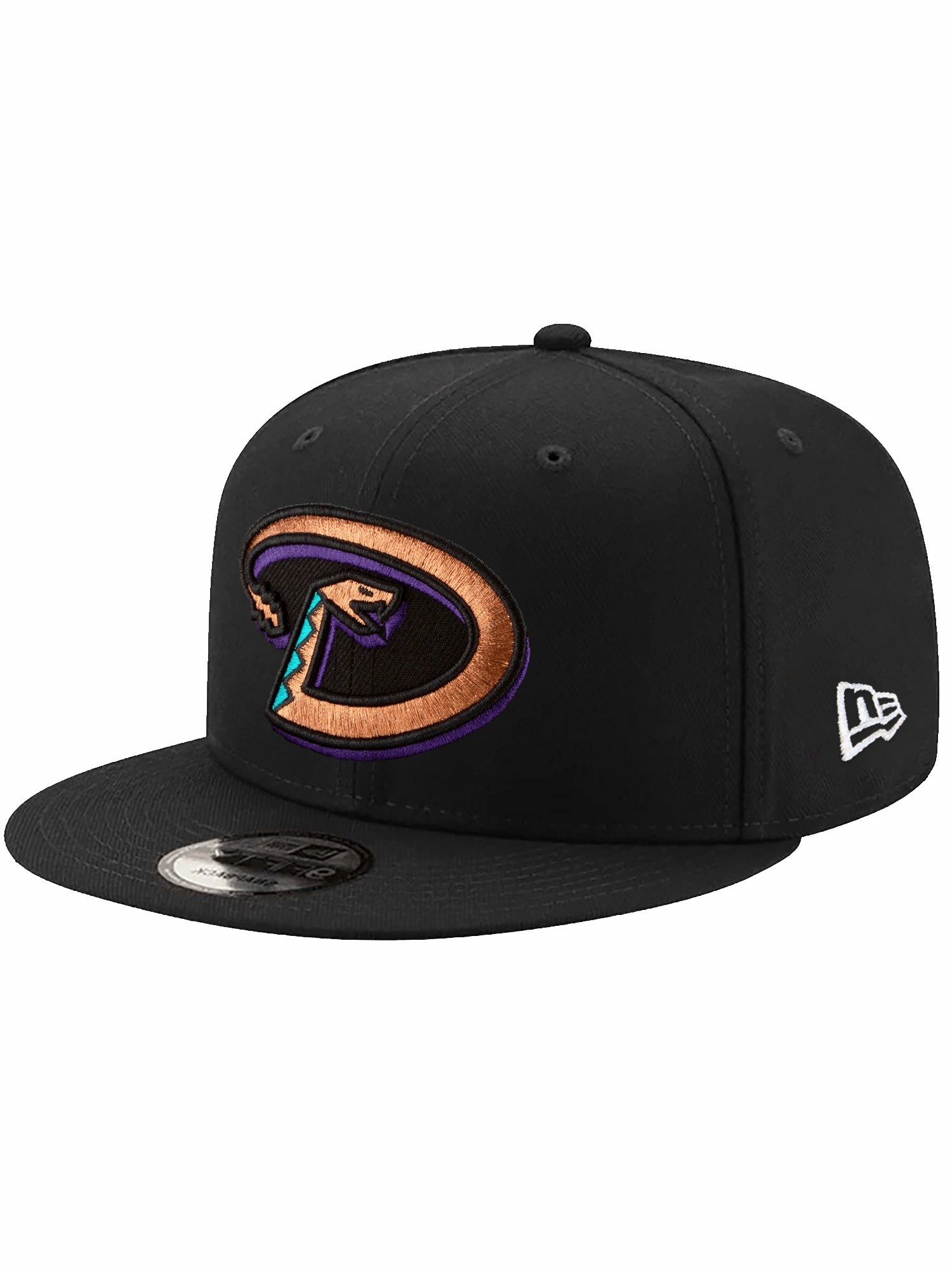 Arizona Diamondbacks New Era MLB World Series Patch 9FIFTY Snapback Hat - Black