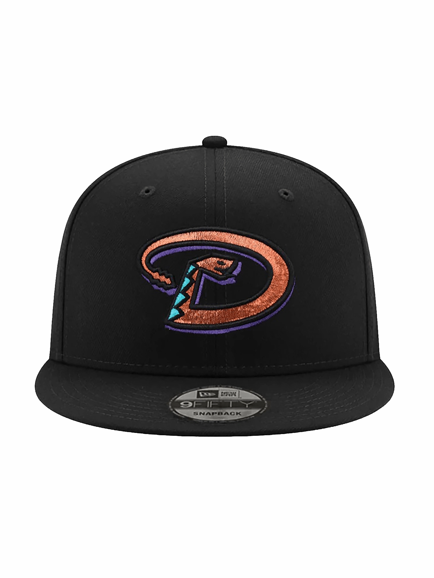 Arizona Diamondbacks New Era MLB World Series Patch 9FIFTY Snapback Hat - Black