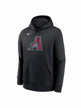 Arizona Diamondbacks Nike MLB Logo Club Hoodie Jumper - Black