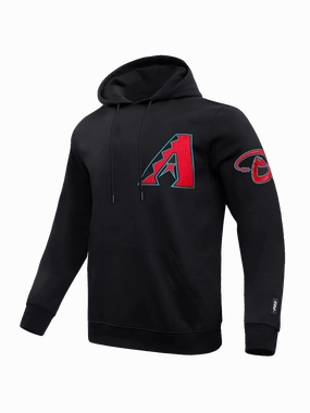 Arizona Diamondbacks Pro Standard MLB Team Chenille Hoodie Jumper  - Black