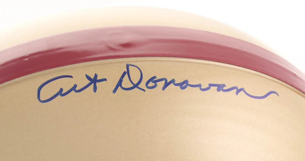 Art Donovan Signed Boston College Eagles Full-Size Helmet (Beckett COA) HOF 1968