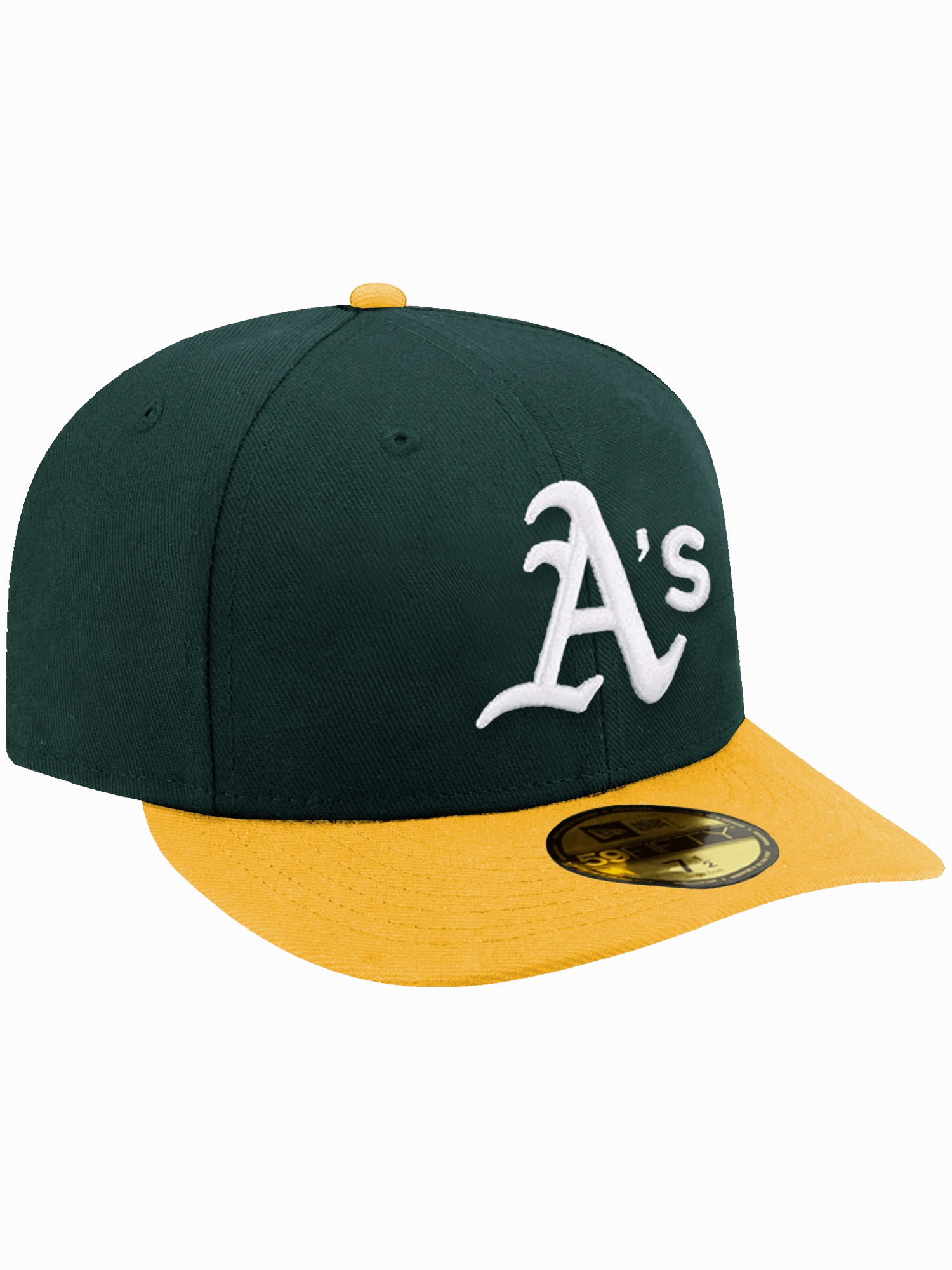 Athletics New Era MLB On-Field AC Pre-Curved Home 59FIFTY Fitted Hat - Green
