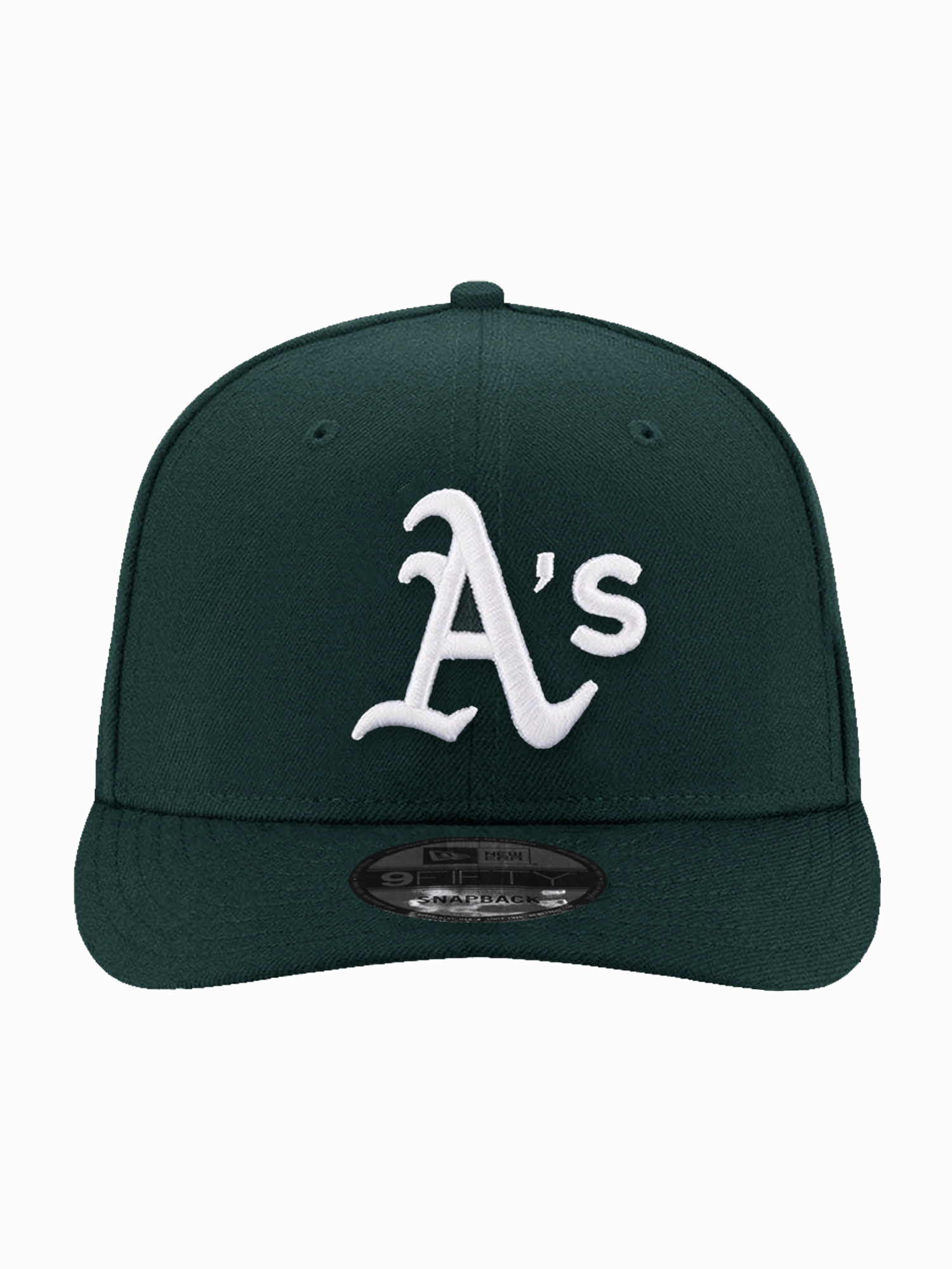 Athletics New Era MLB Team Pre-Curved 9FIFTY Snapback Hat - Green