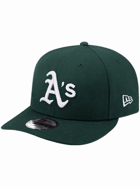Athletics New Era MLB Team Pre-Curved 9FIFTY Snapback Hat - Green