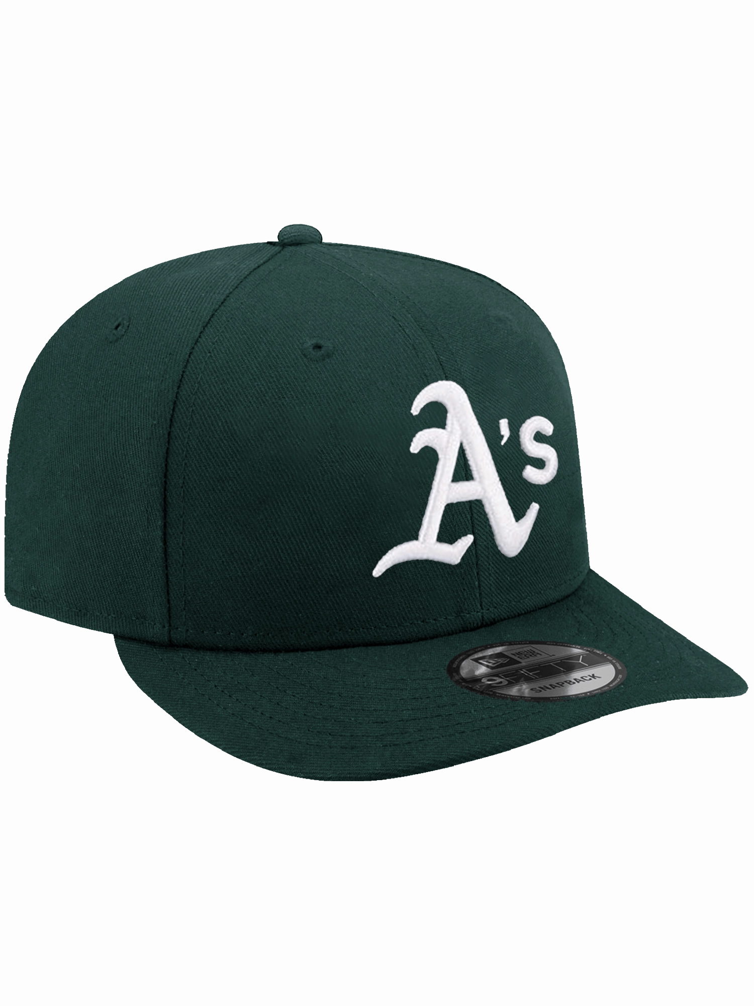 Athletics New Era MLB Team Pre-Curved 9FIFTY Snapback Hat - Green
