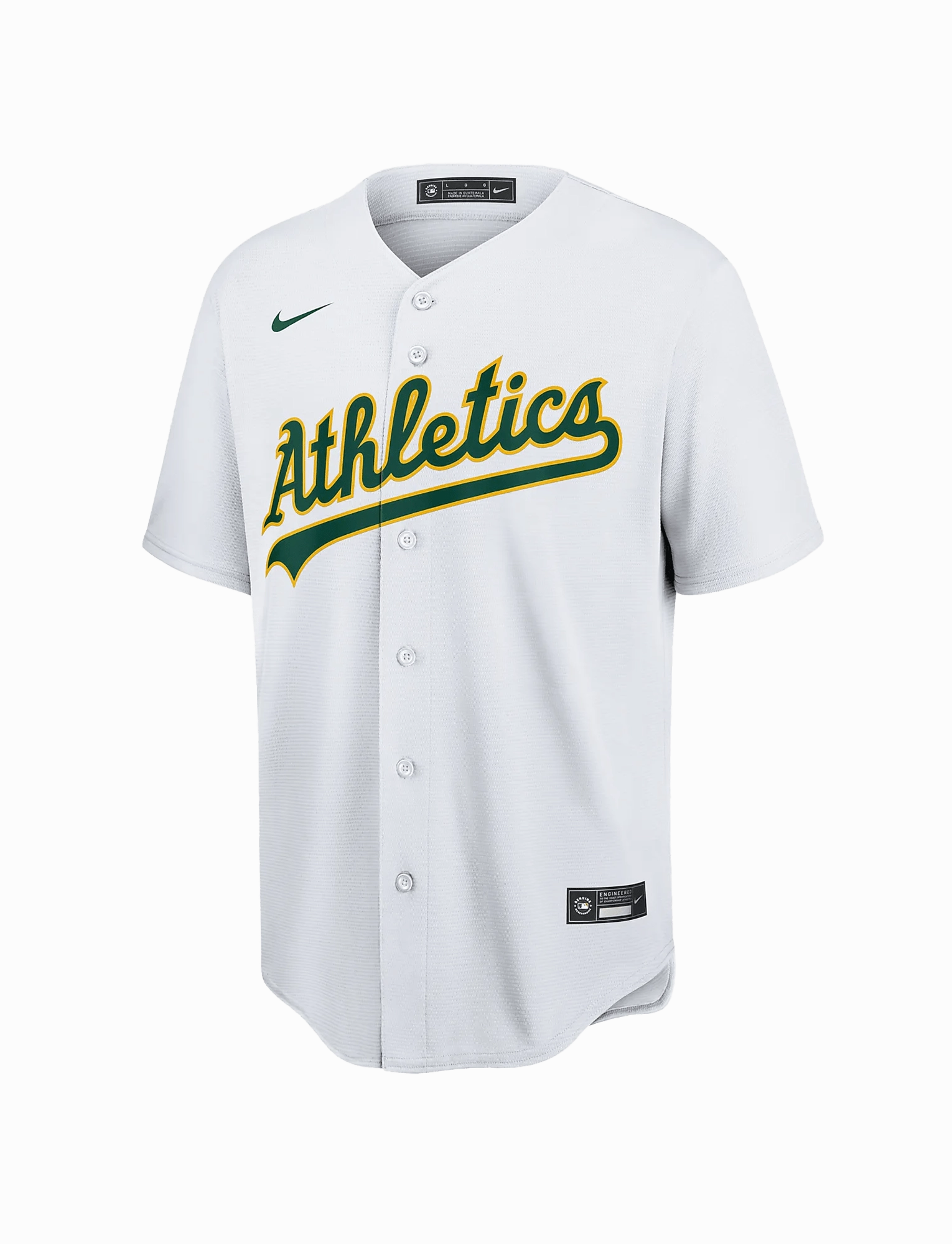Athletics Nike MLB Home Replica Jersey - White