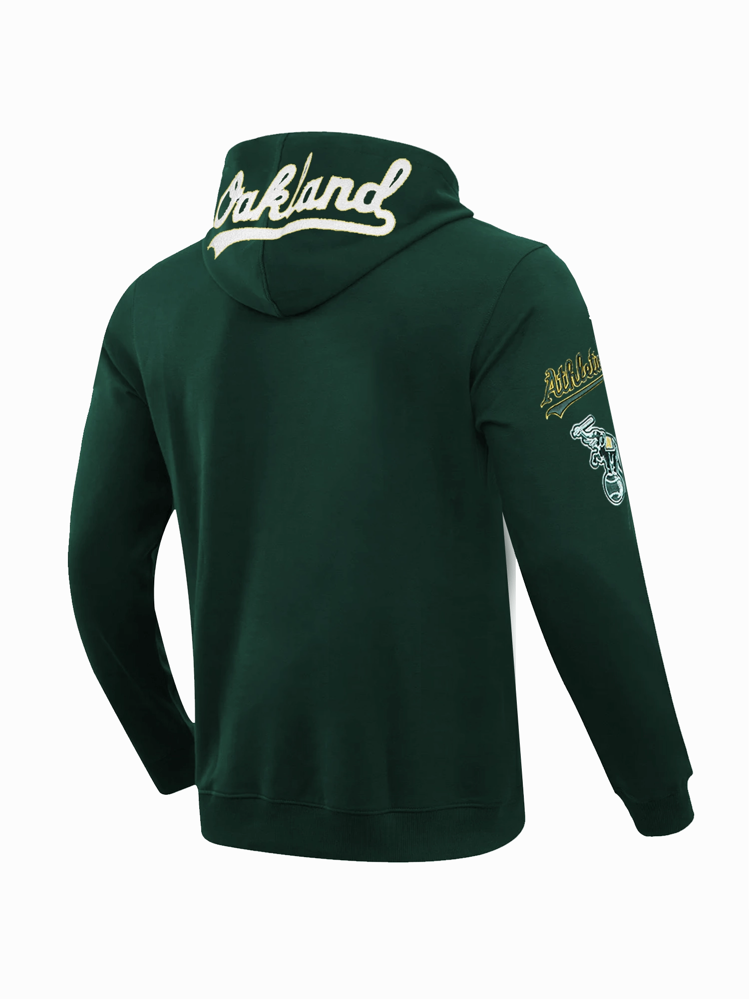 Athletics Pro Standard MLB Team Chenille Hoodie Jumper  - Green