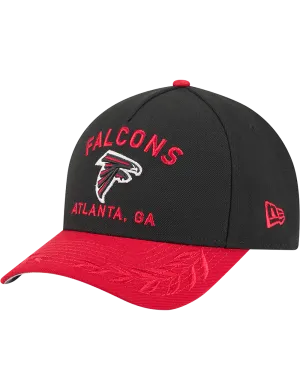 Atlanta Falcons New Era NFL 25 Draft 9FORTY M-Crown Snapback Hat - Black