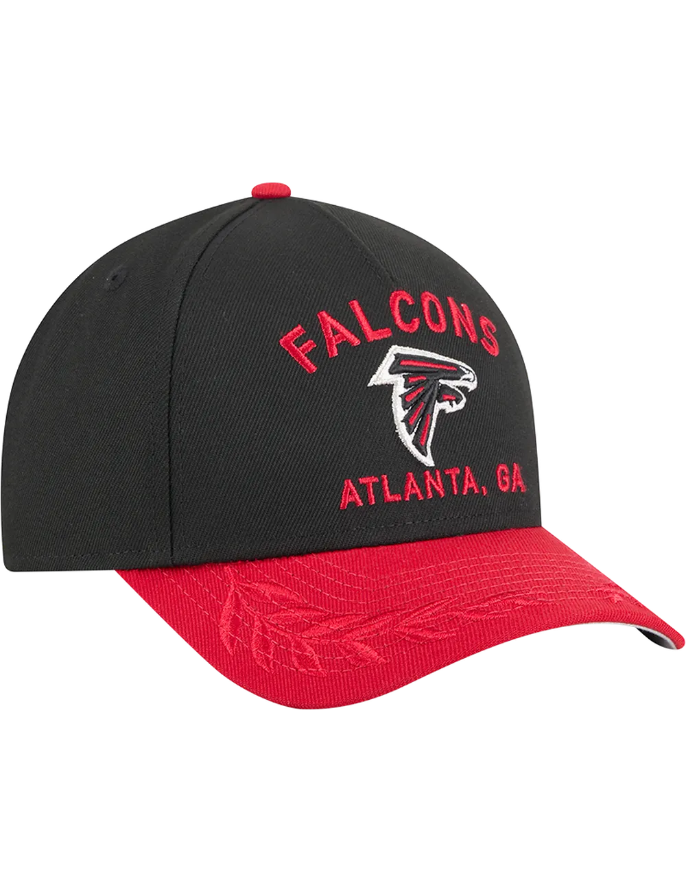 Atlanta Falcons New Era NFL 25 Draft 9FORTY M-Crown Snapback Hat - Black