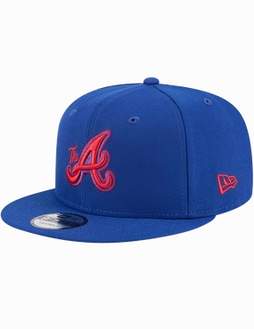 Atlanta Braves New Era MLB City Connect Fan Pack 9FIFTY Snapback Hat - Blue