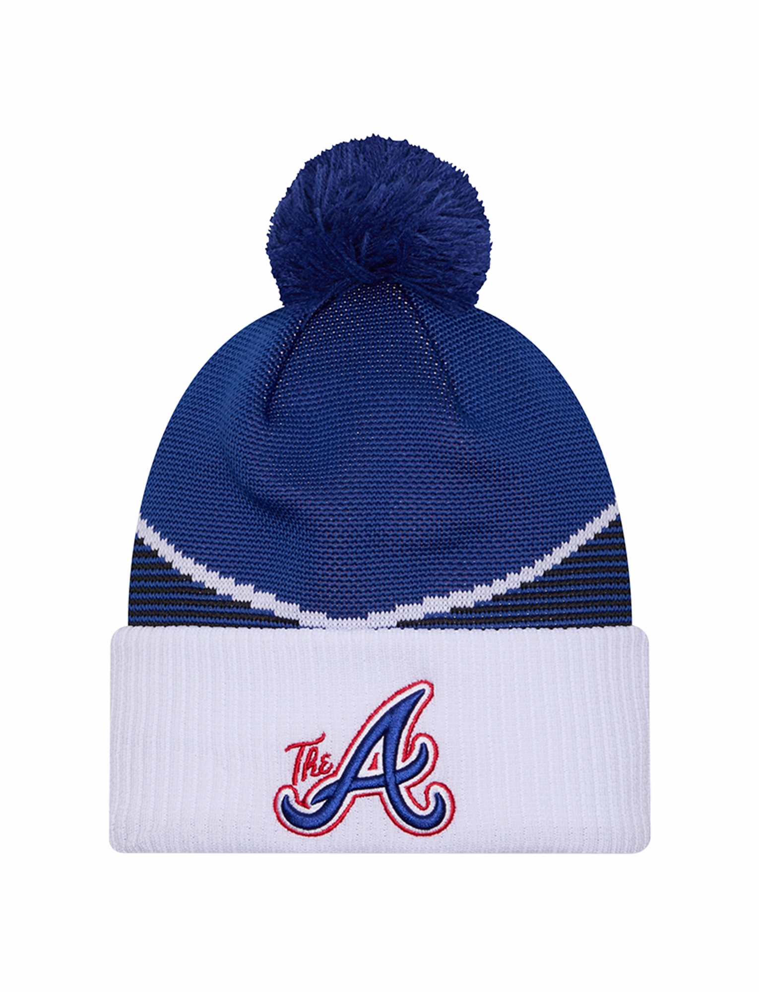 Atlanta Braves New Era MLB City Connect Knit Beanie - Blue