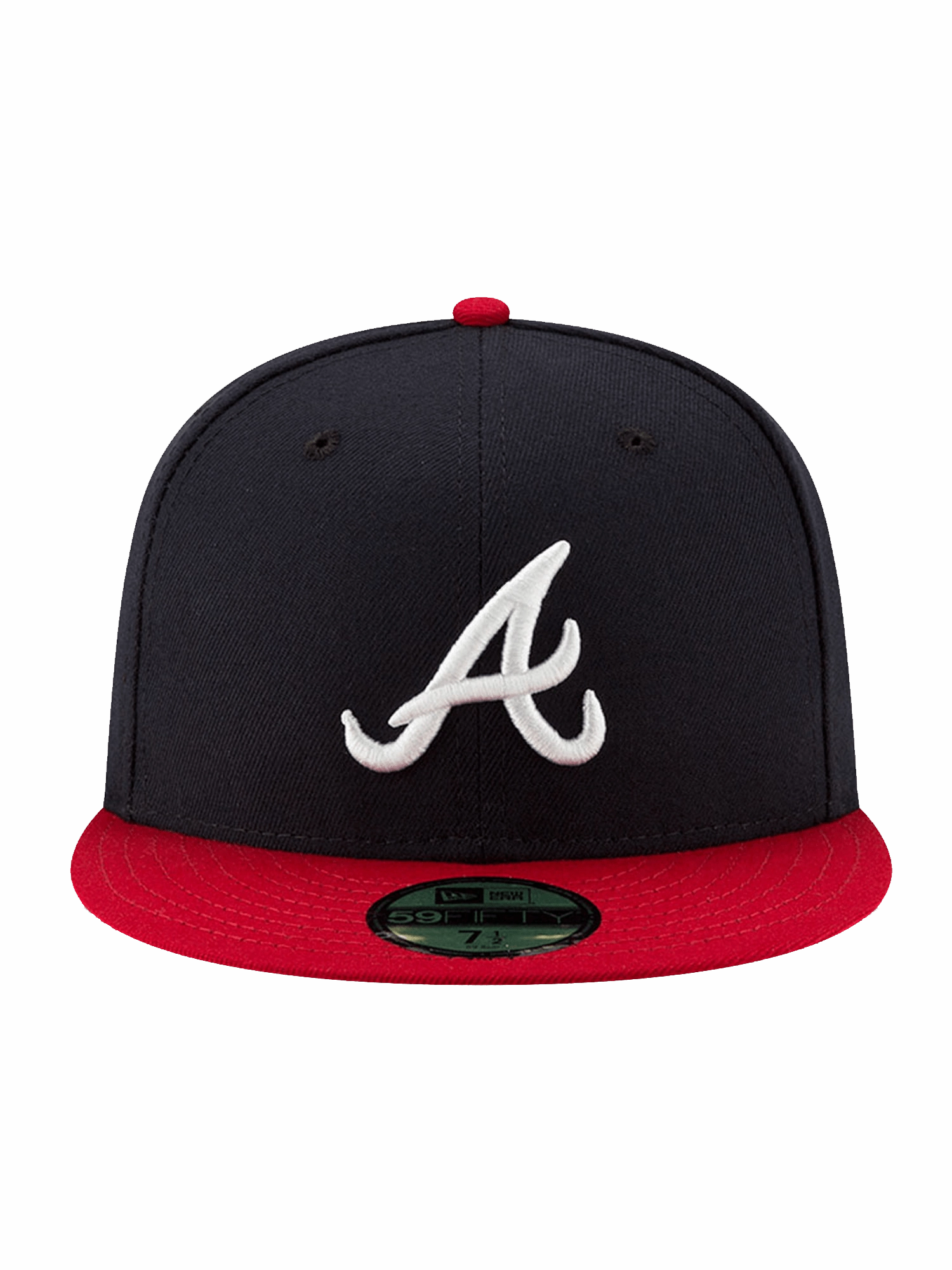 Atlanta Braves New Era MLB On-Field AC 59FIFTY Fitted Hat - Navy