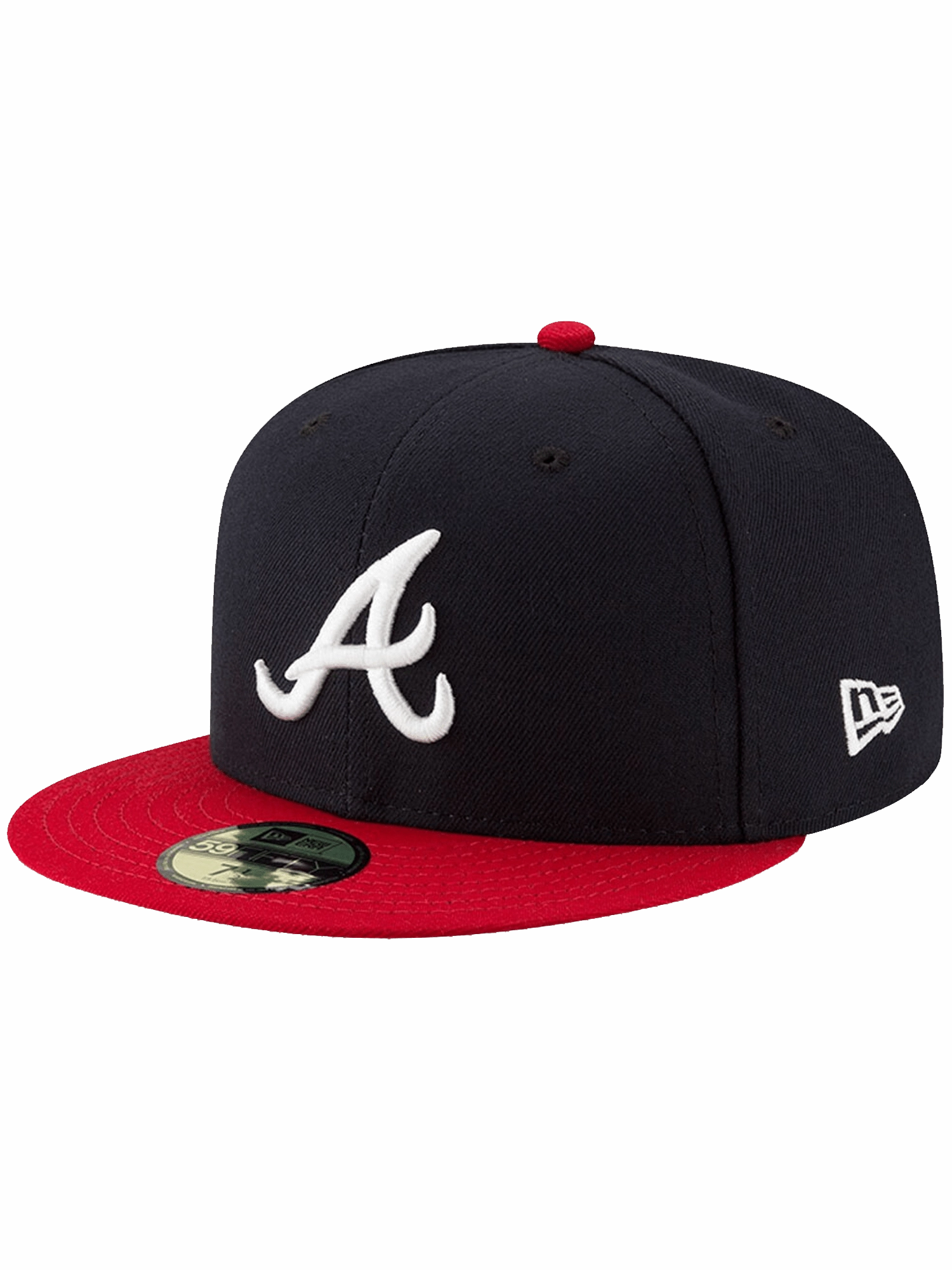 Atlanta Braves New Era MLB On-Field AC 59FIFTY Fitted Hat - Navy