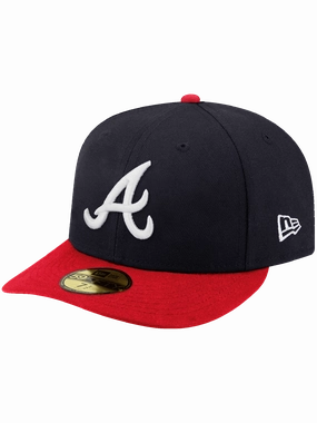 Atlanta Braves New Era MLB On-Field AC Pre-Curved 59FIFTY Fitted Hat - Navy
