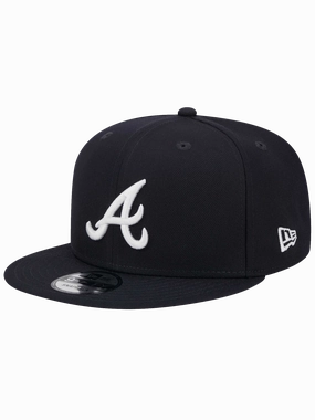 Atlanta Braves New Era MLB Team 9FIFTY Snapback Hat - Navy