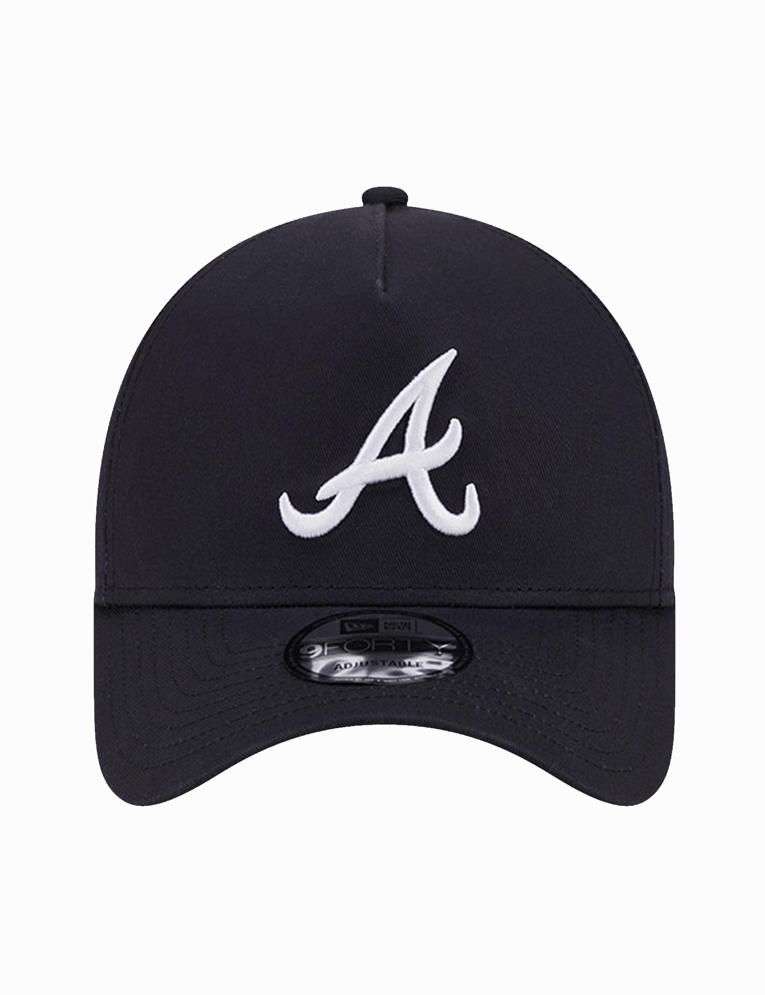 Atlanta Braves New Era MLB Team 9FORTY A-Frame Snapback Hat - Navy