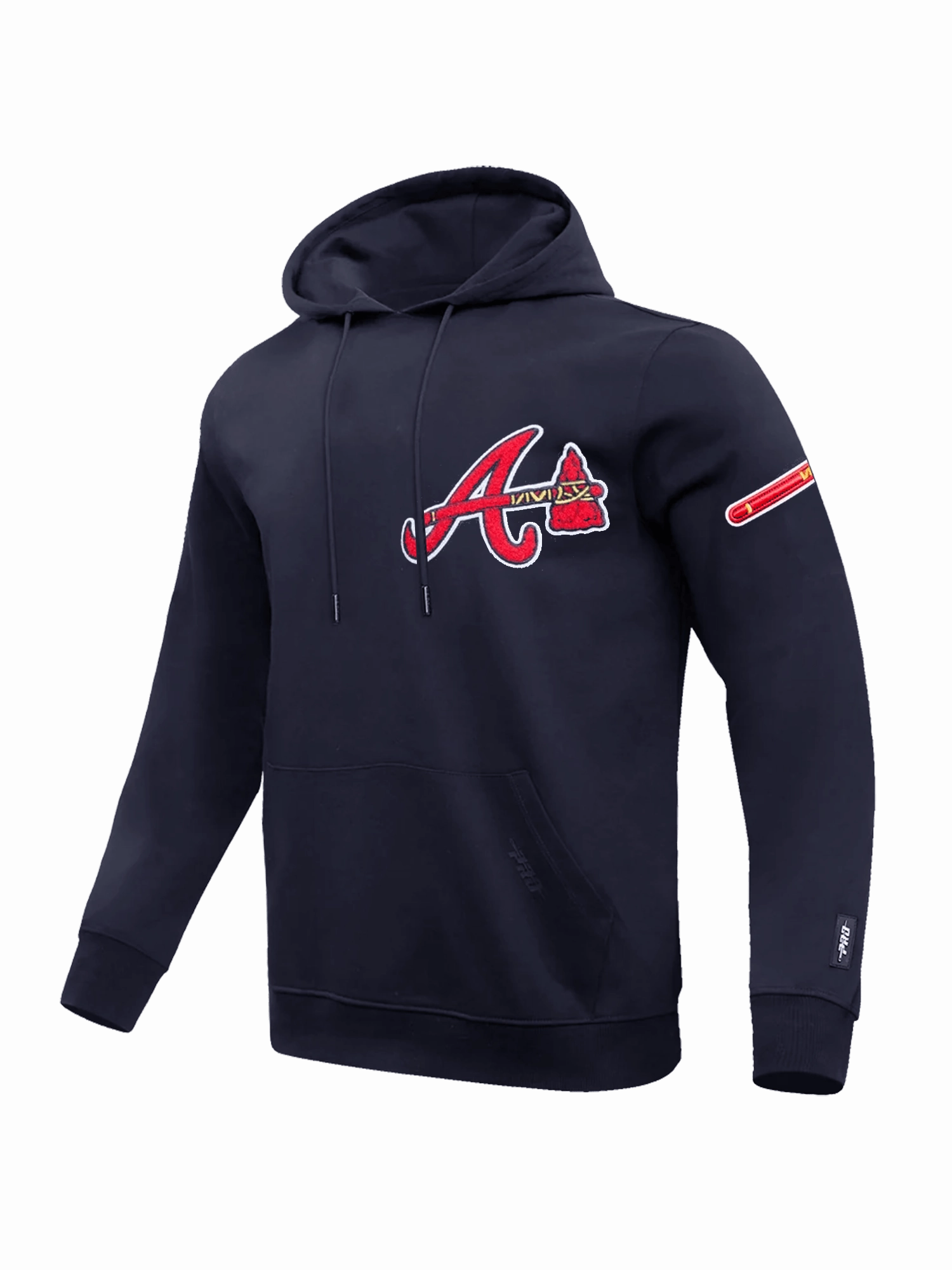 Atlanta Braves Pro Standard MLB Team Chenille Hoodie Jumper  - Navy