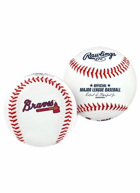 Atlanta Braves Rawlings MLB Team Baseball Ball