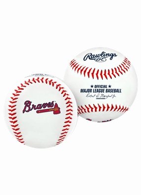 Atlanta Braves Rawlings MLB Team Baseball Ball