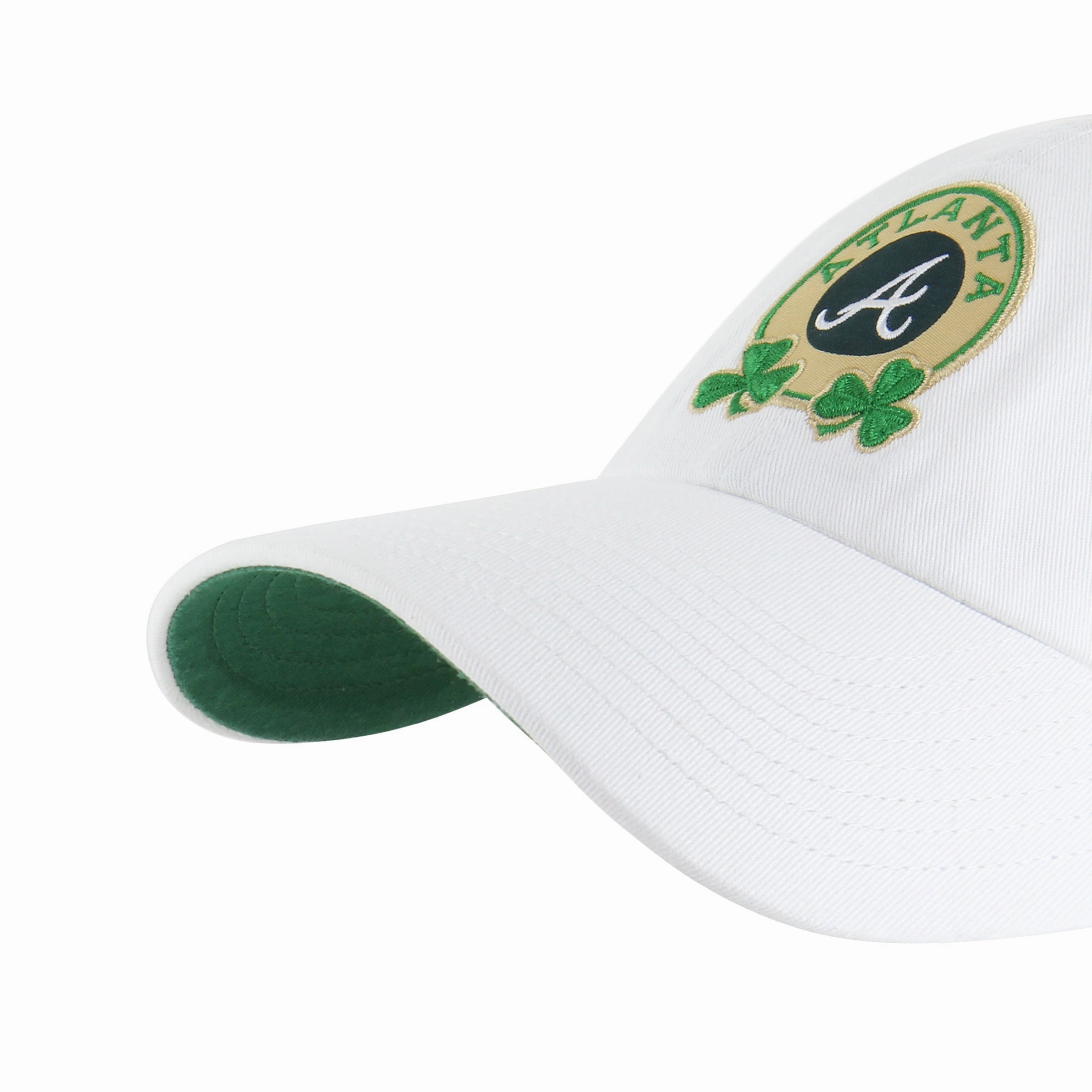ATLANTA BRAVES ST. PADDY'S DOUBLE SHAMROCK '47 CLEAN UP