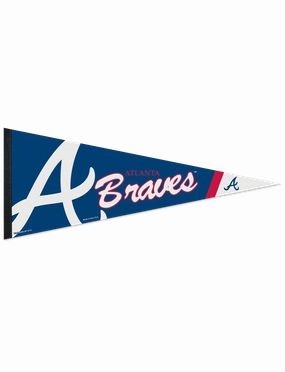 Atlanta Braves Wincraft MLB 12 x 30" Premium Felt Pennant