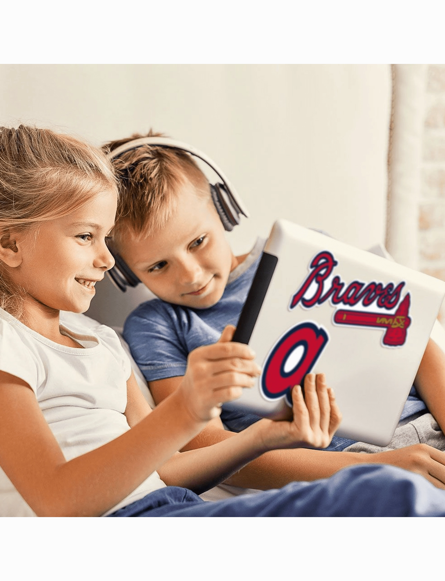 Atlanta Braves Wincraft MLB Team 3 Pack Decal Set