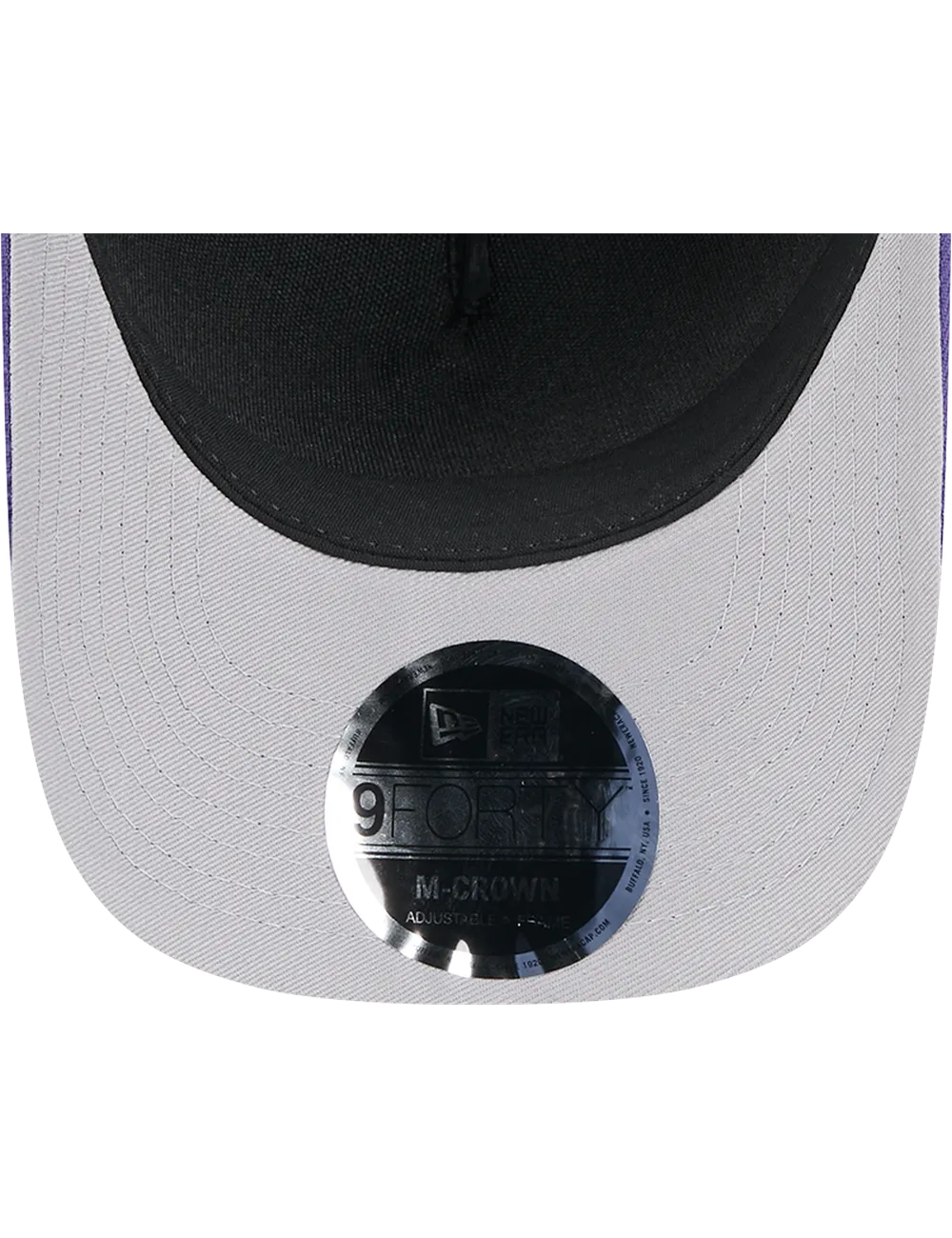 Baltimore Ravens New Era NFL 25 Draft 9FORTY M-Crown Snapback Hat - Black