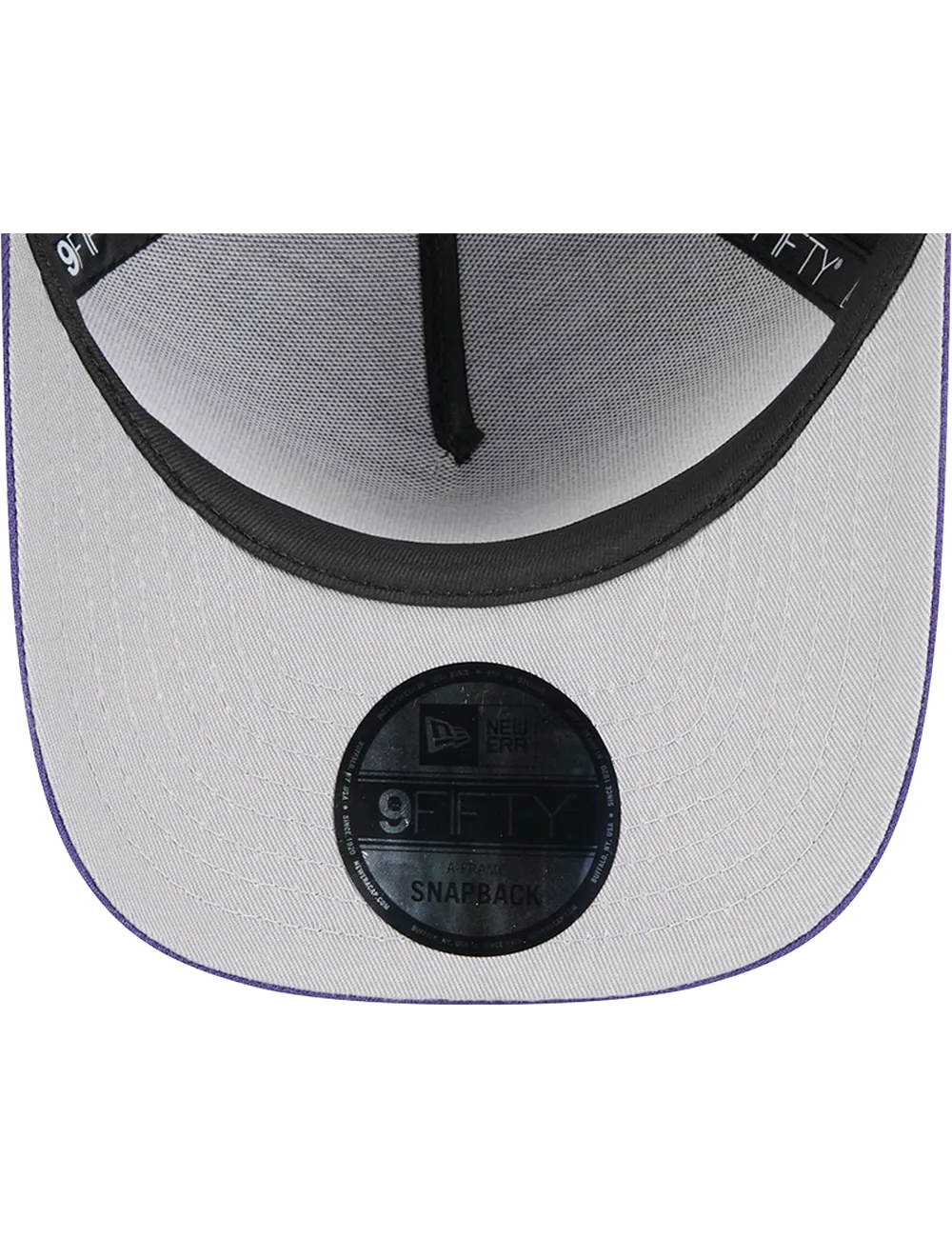 Baltimore Ravens New Era NFL 25 Draft Pre-Curved 9FIFTY A-Frame Snapback Hat - Black