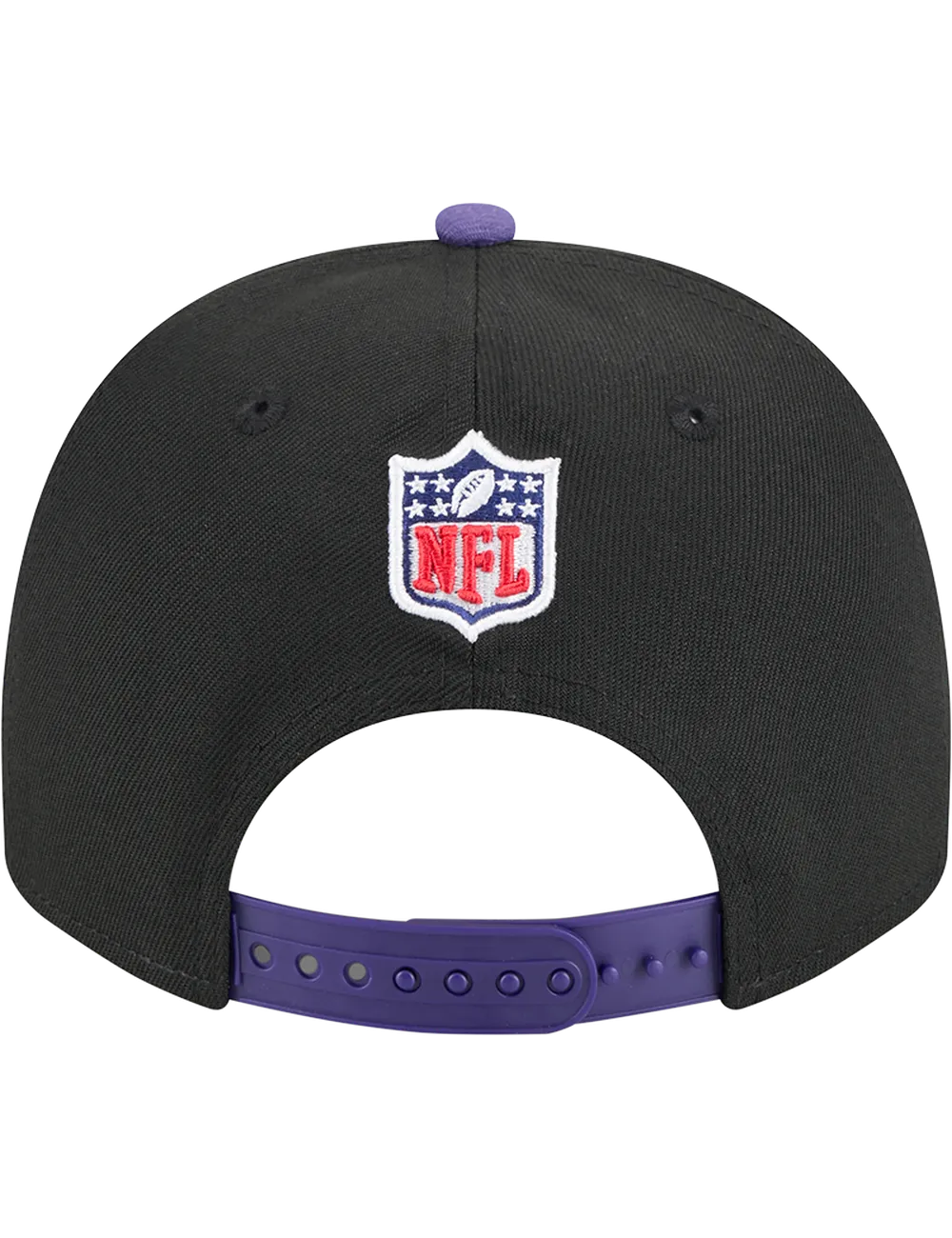 Baltimore Ravens New Era NFL 25 Draft Pre-Curved 9FIFTY A-Frame Snapback Hat - Black