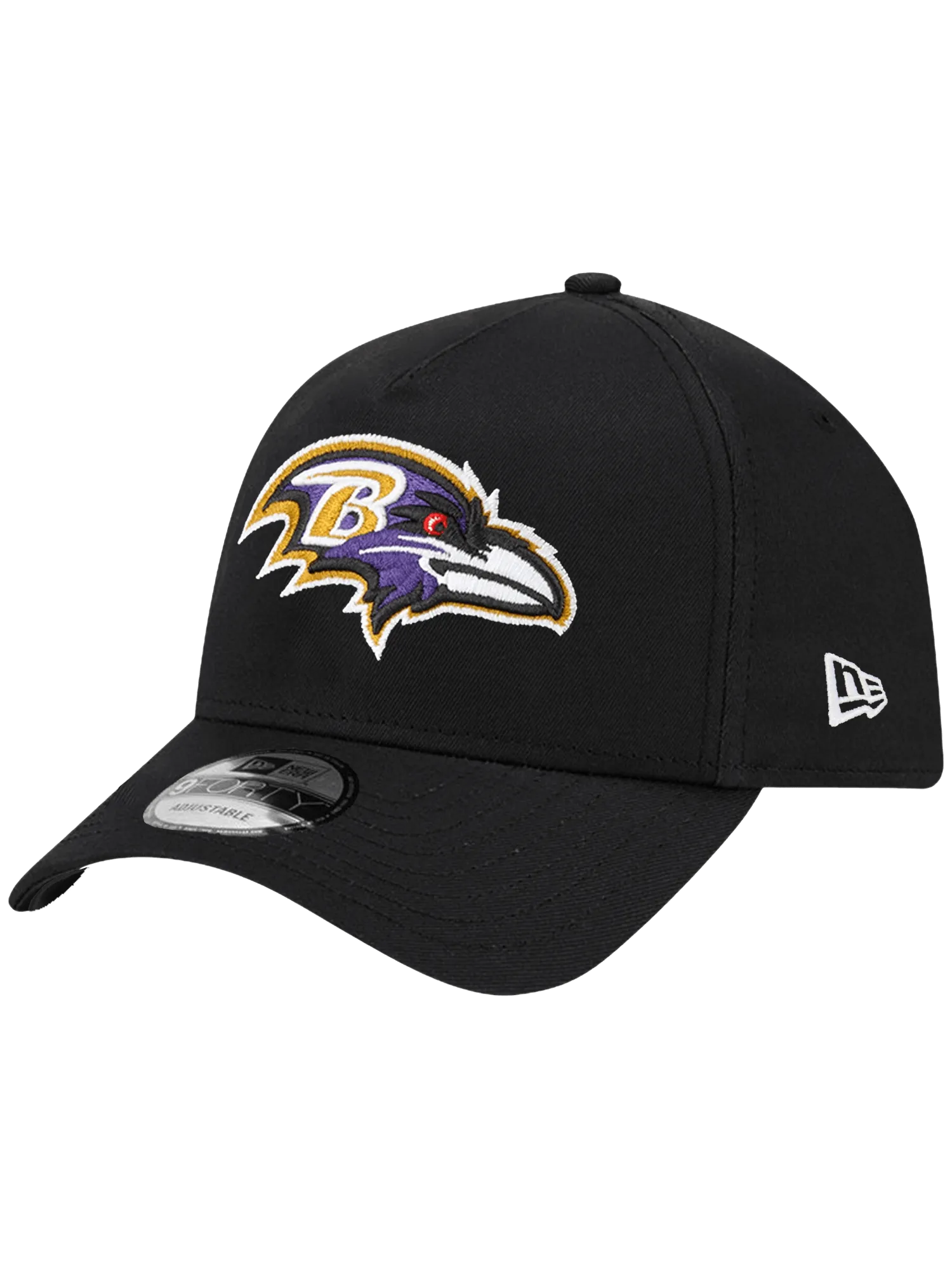 Baltimore Ravens New Era NFL Team 9FORTY A-Frame Snapback Hat - Black